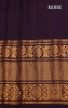 Exclusive Contrast Pure Gadwal Silk Saree